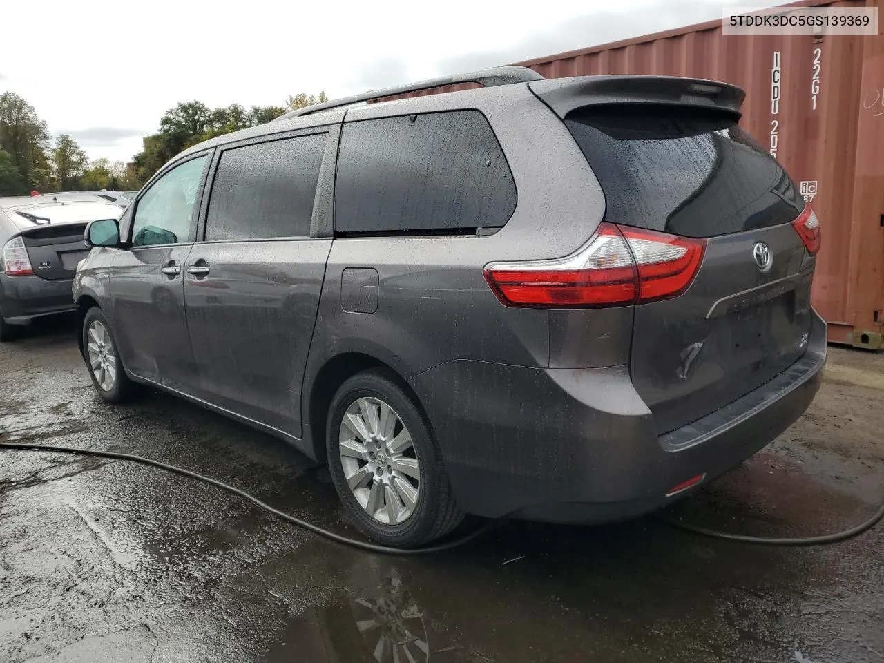 2016 Toyota Sienna Xle VIN: 5TDDK3DC5GS139369 Lot: 75594104