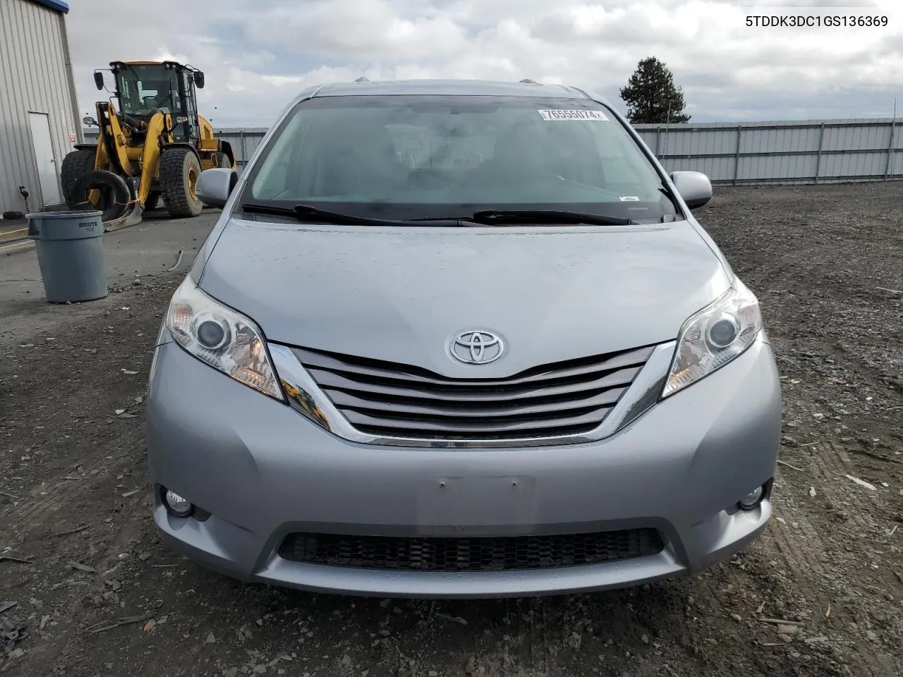 5TDDK3DC1GS136369 2016 Toyota Sienna Xle