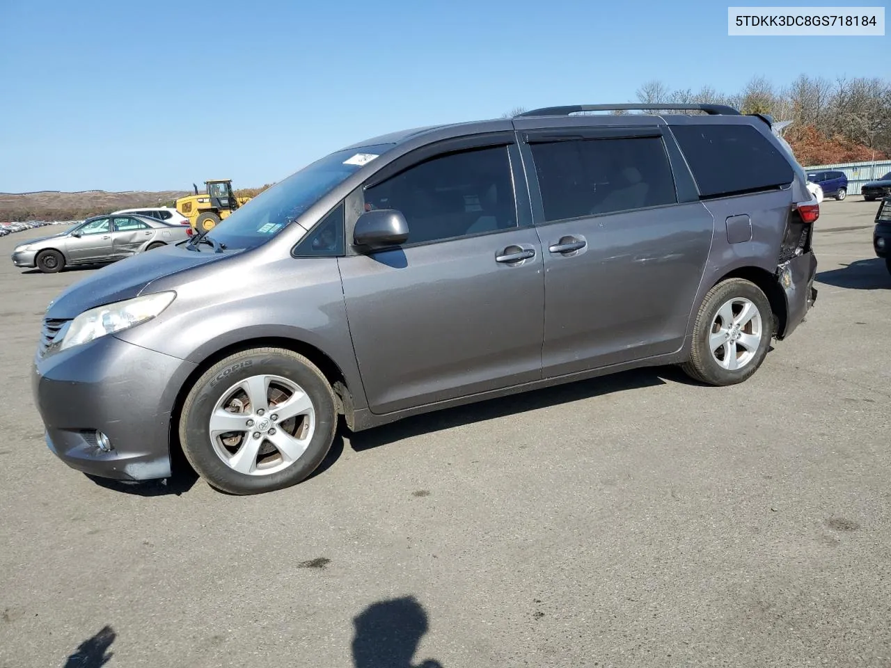 2016 Toyota Sienna Le VIN: 5TDKK3DC8GS718184 Lot: 77771894