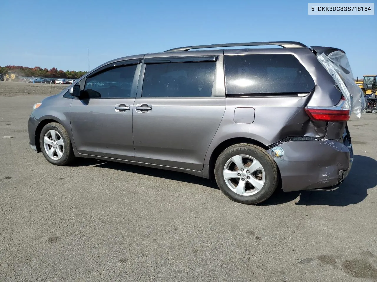 2016 Toyota Sienna Le VIN: 5TDKK3DC8GS718184 Lot: 77771894