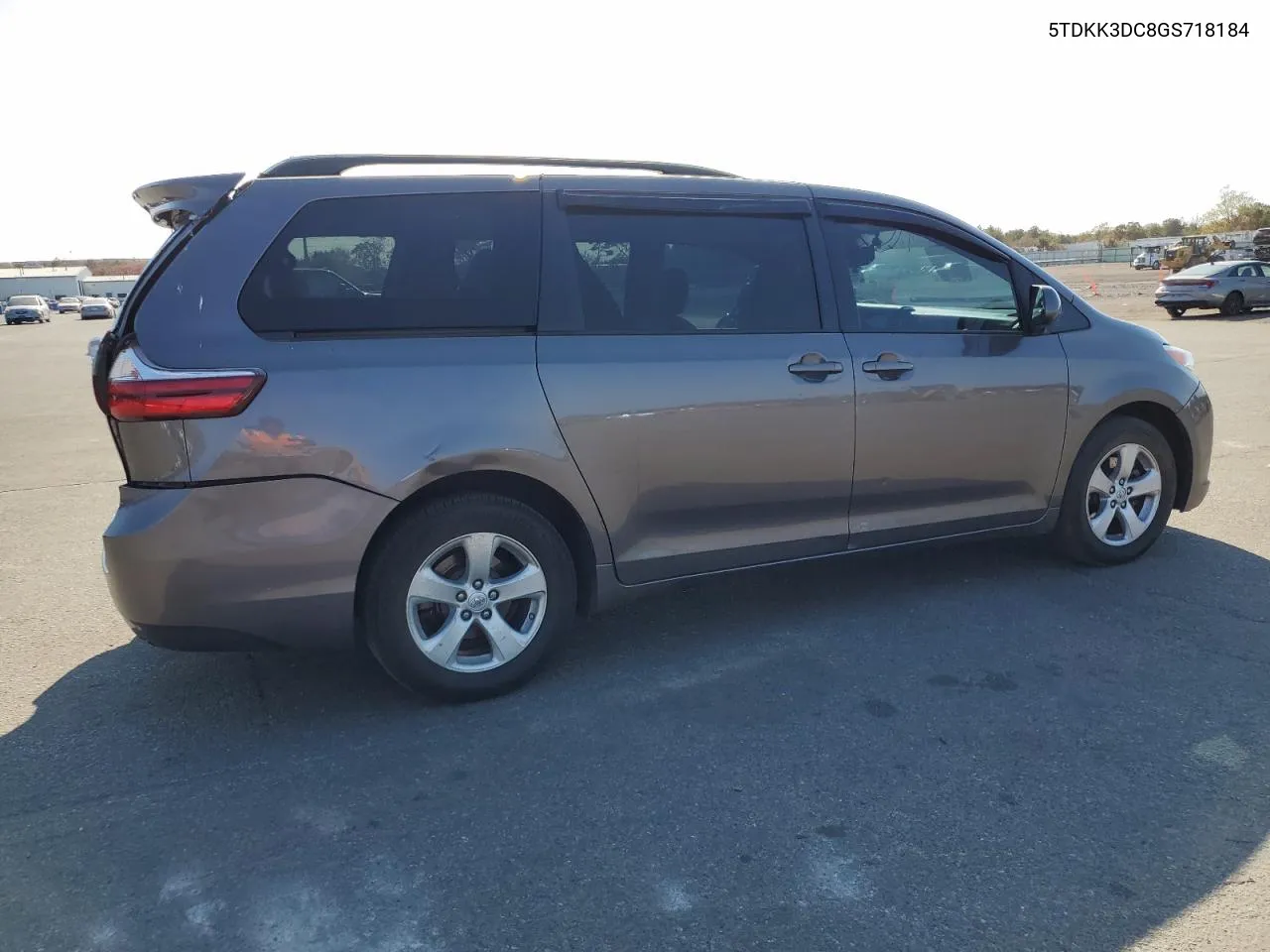 2016 Toyota Sienna Le VIN: 5TDKK3DC8GS718184 Lot: 77771894