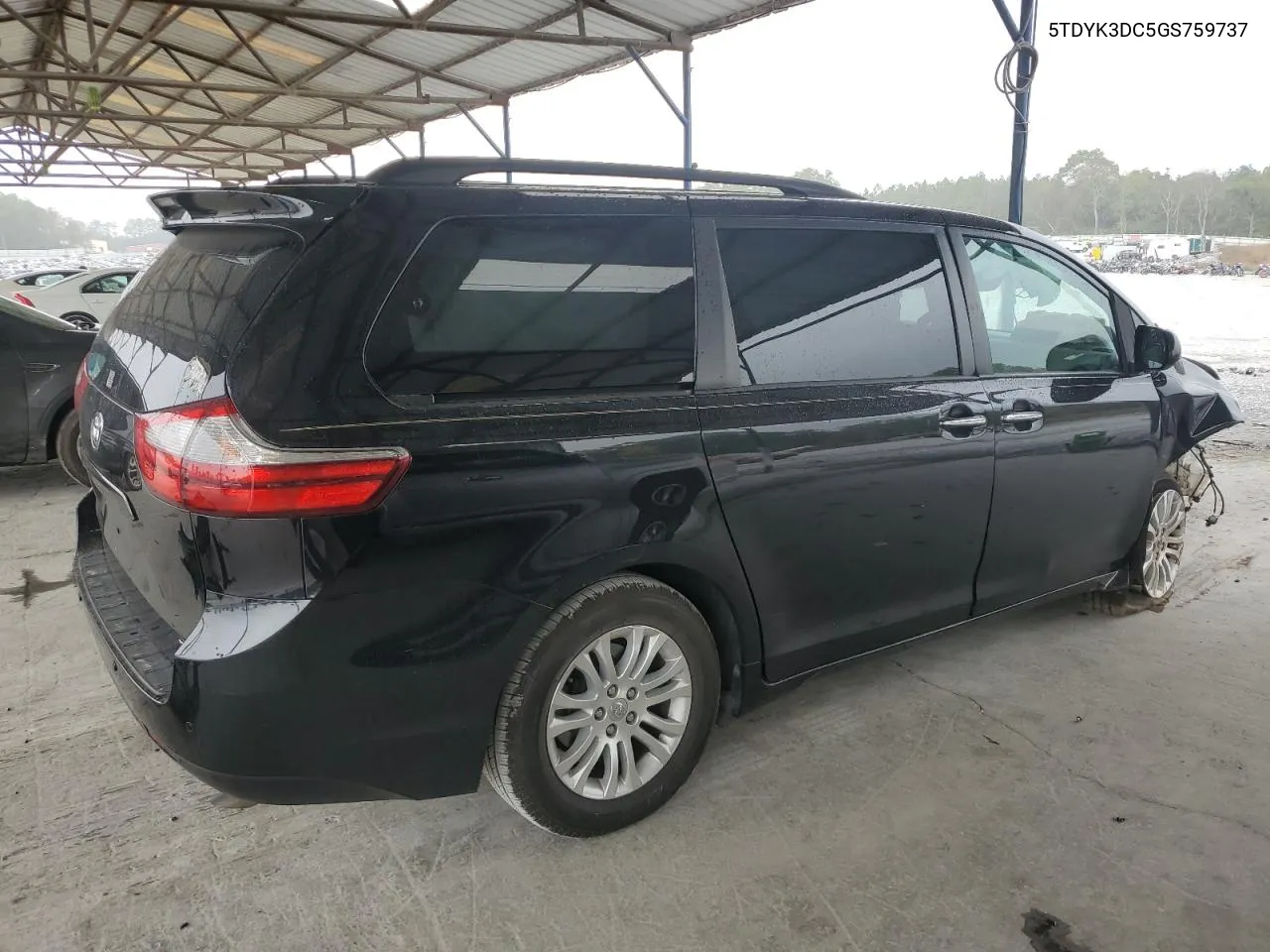 2016 Toyota Sienna Xle VIN: 5TDYK3DC5GS759737 Lot: 78357644