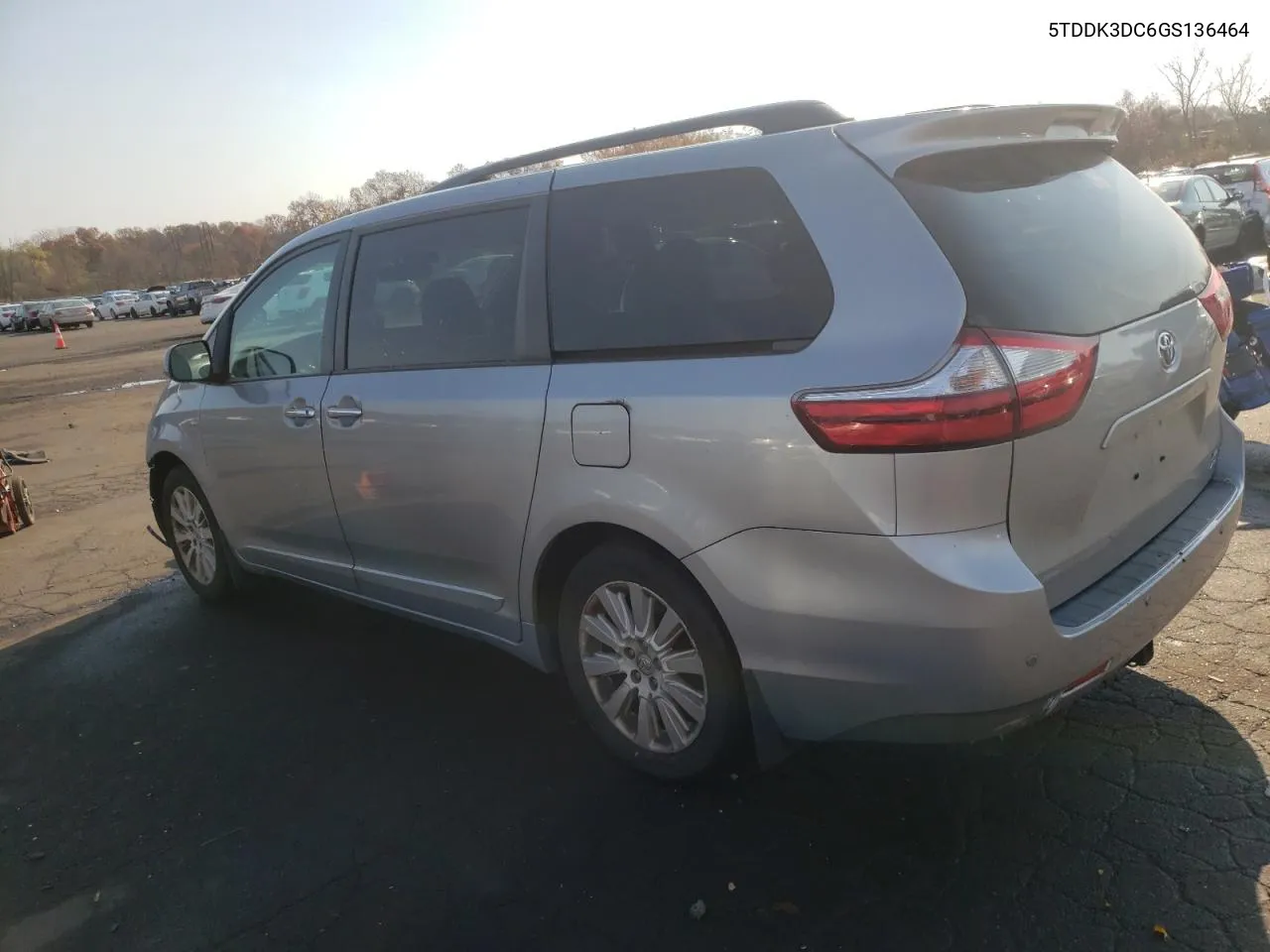 2016 Toyota Sienna Xle VIN: 5TDDK3DC6GS136464 Lot: 78400414