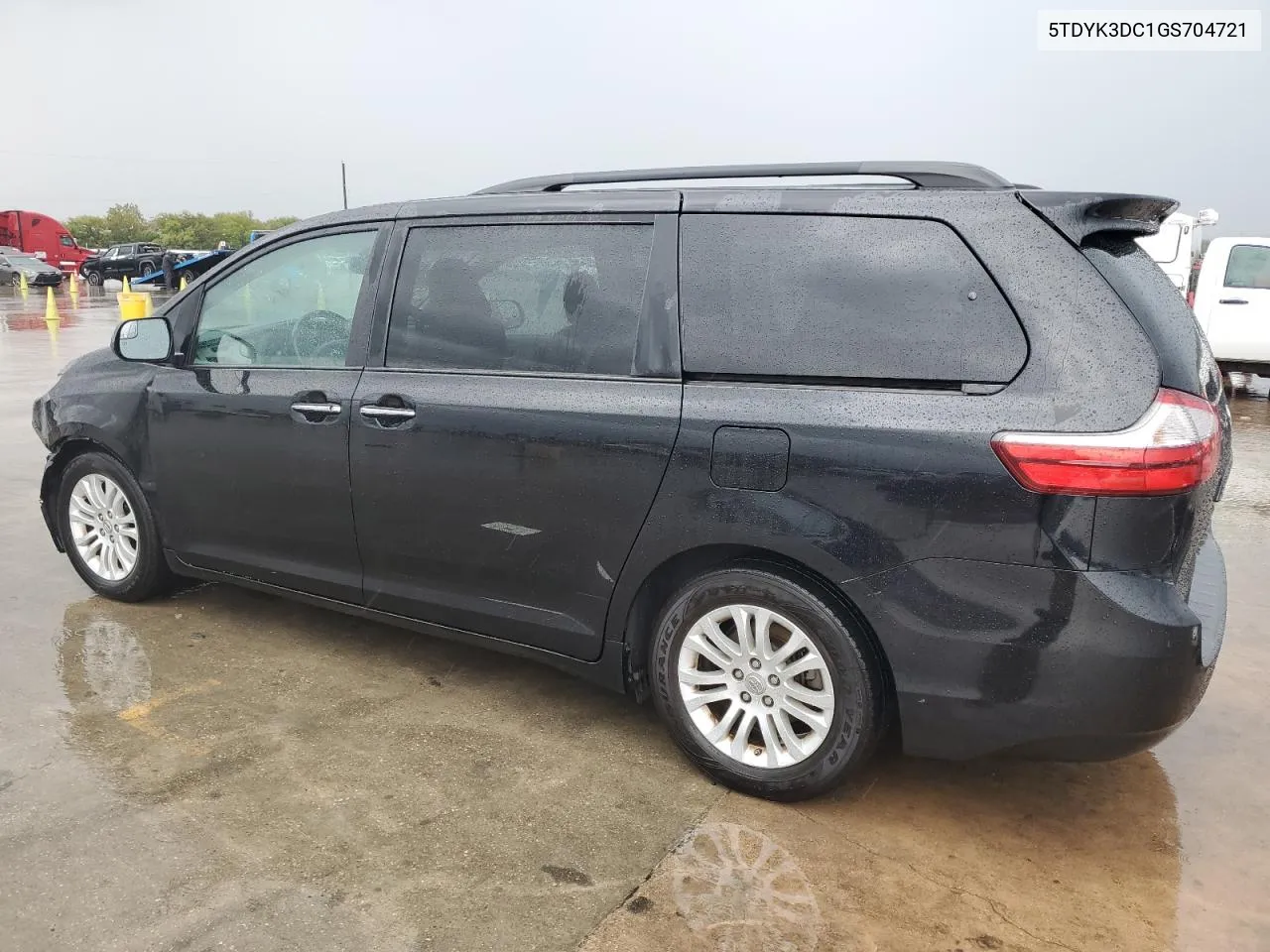 2016 Toyota Sienna Xle VIN: 5TDYK3DC1GS704721 Lot: 78458454