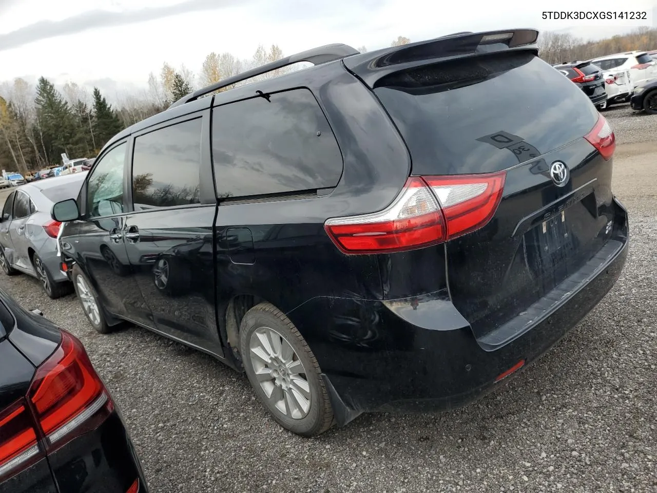 2016 Toyota Sienna Xle VIN: 5TDDK3DCXGS141232 Lot: 78697864