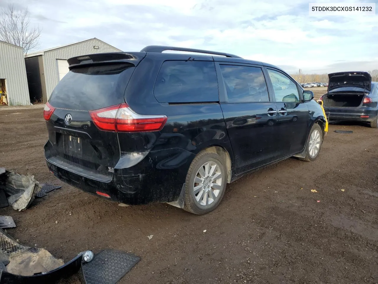 2016 Toyota Sienna Xle VIN: 5TDDK3DCXGS141232 Lot: 78697864