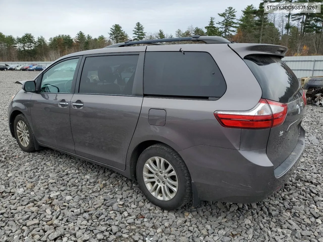 2016 Toyota Sienna Xle VIN: 5TDYK3DC5GS715267 Lot: 78814644