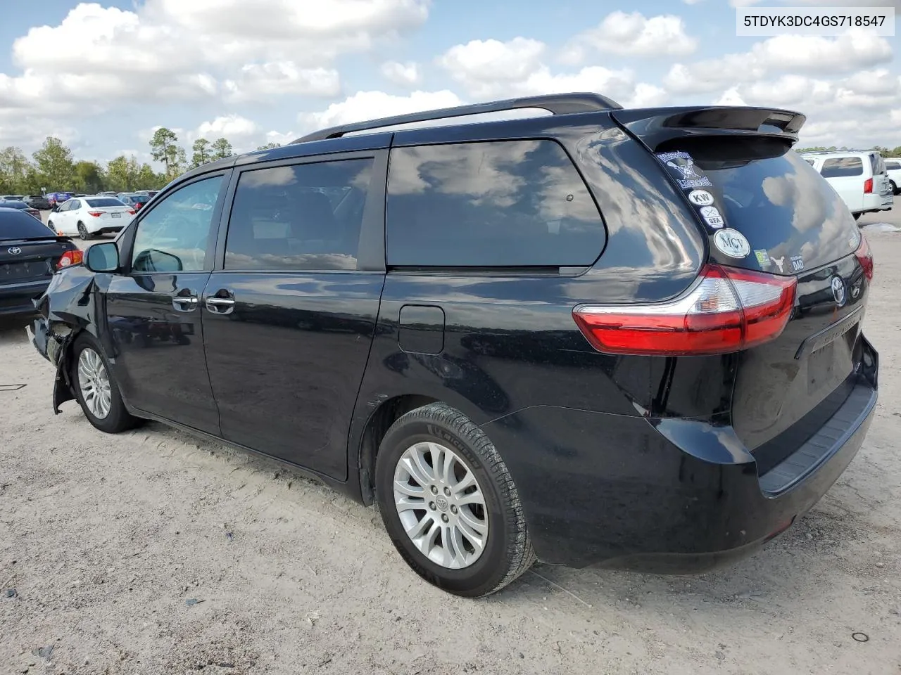 2016 Toyota Sienna Xle VIN: 5TDYK3DC4GS718547 Lot: 79694004