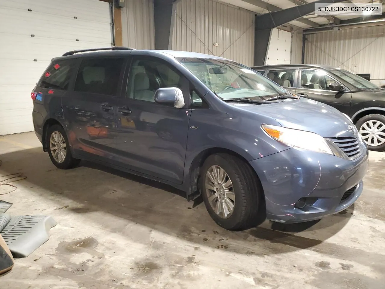 2016 Toyota Sienna Le VIN: 5TDJK3DC1GS130722 Lot: 80244024