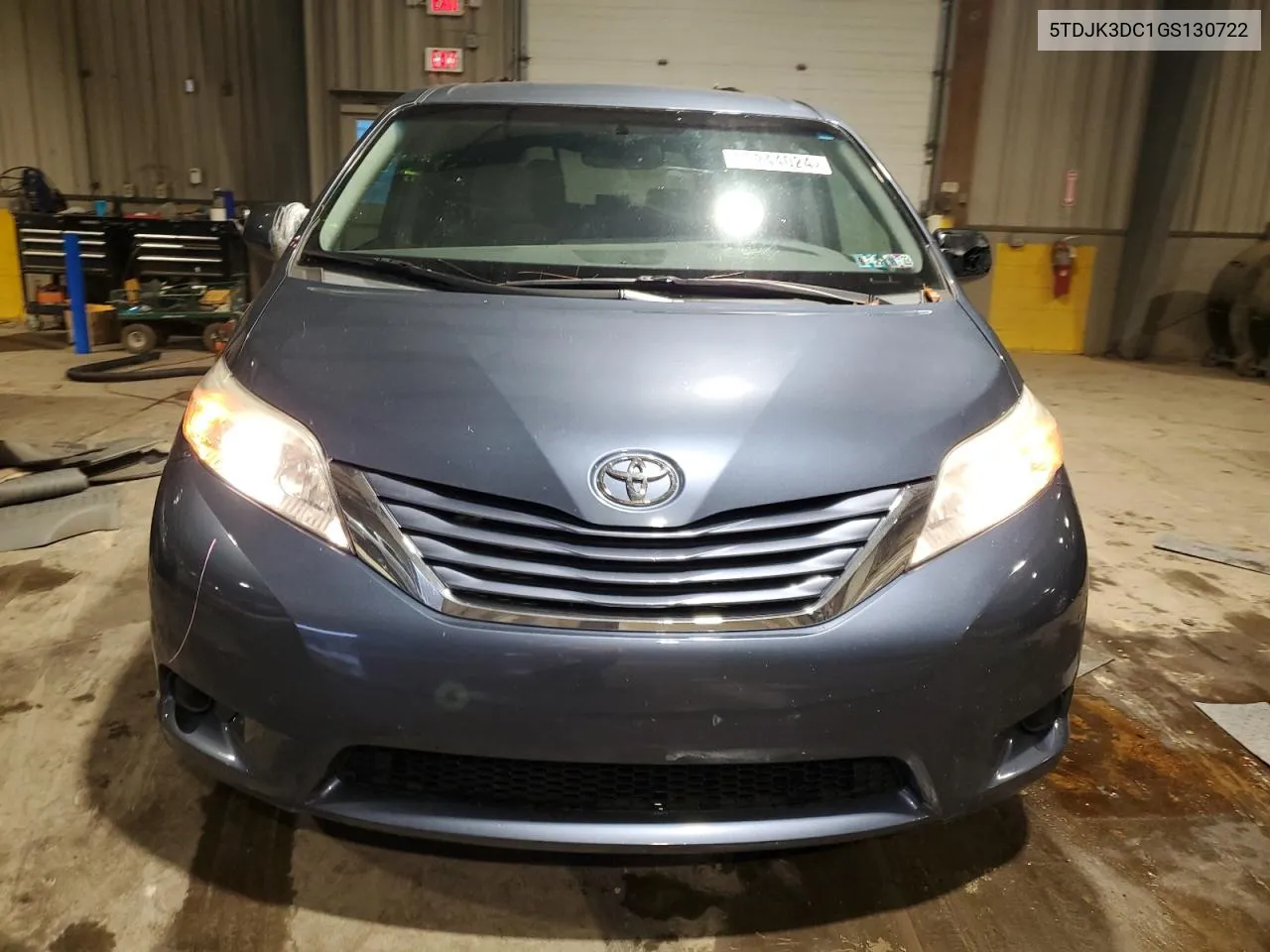 2016 Toyota Sienna Le VIN: 5TDJK3DC1GS130722 Lot: 80244024