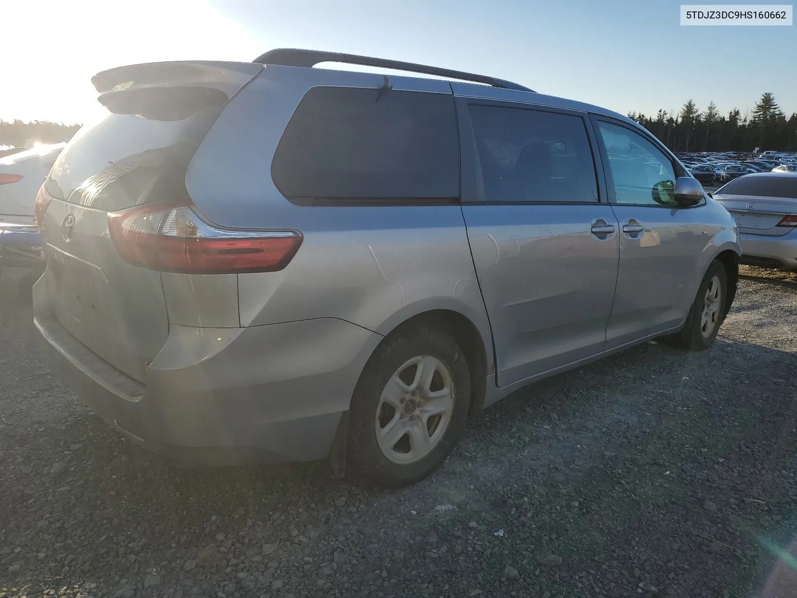 2017 Toyota Sienna Le VIN: 5TDJZ3DC9HS160662 Lot: 38758354