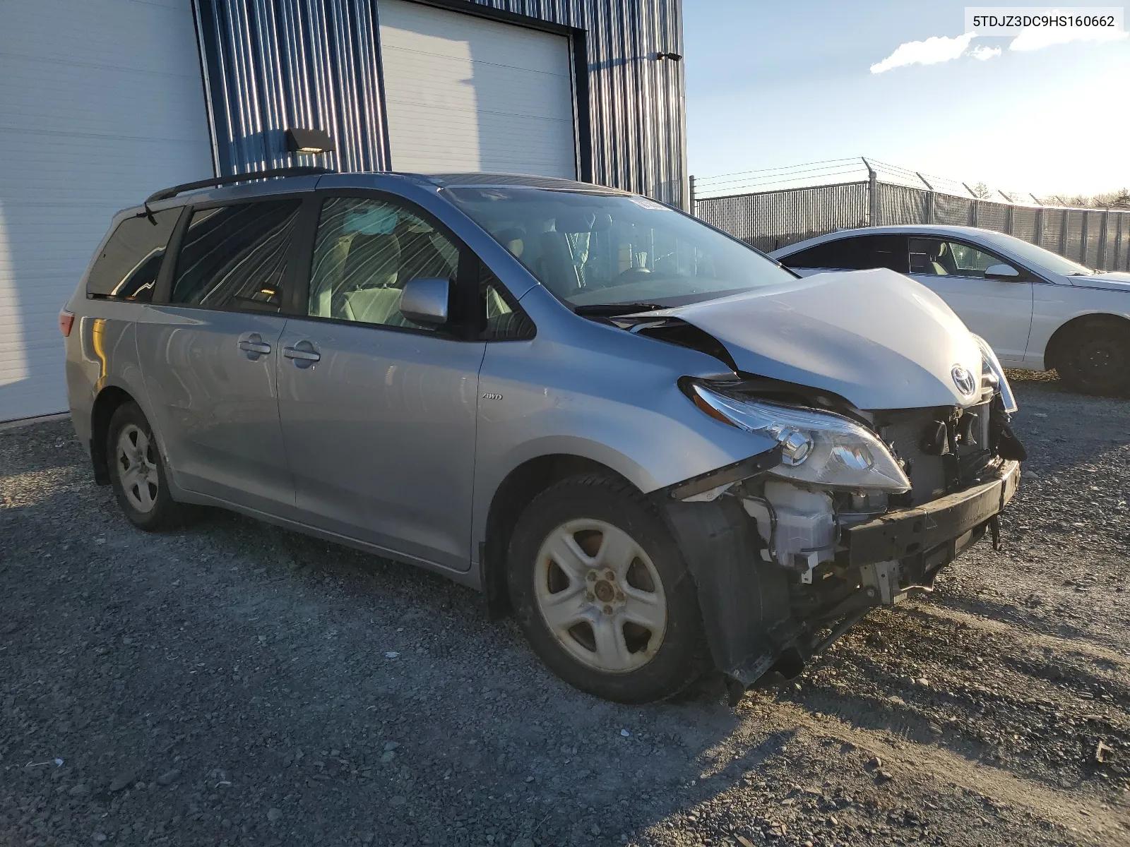 2017 Toyota Sienna Le VIN: 5TDJZ3DC9HS160662 Lot: 38758354