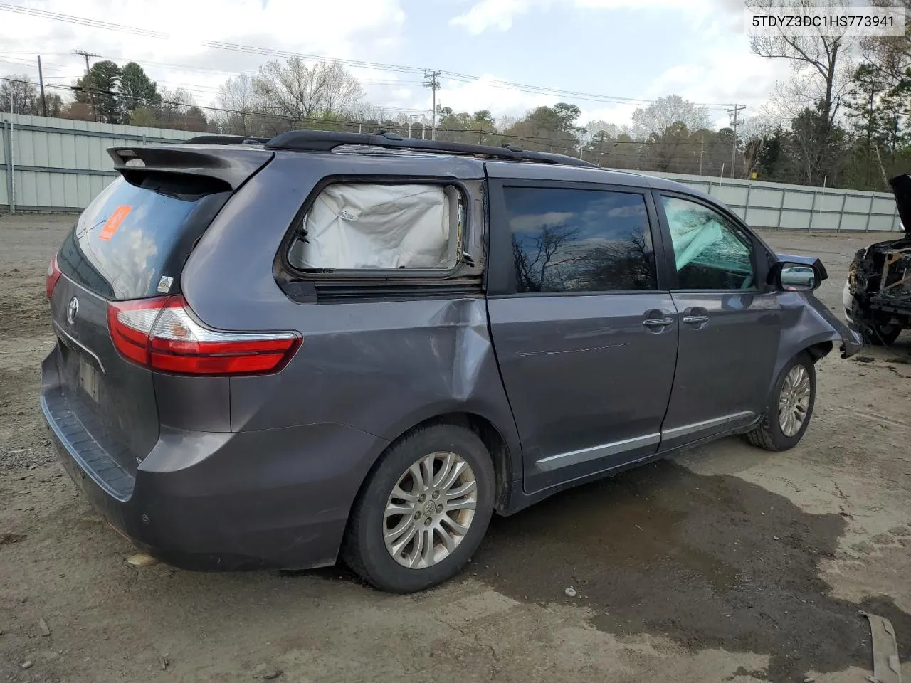 2017 Toyota Sienna Xle VIN: 5TDYZ3DC1HS773941 Lot: 45131464