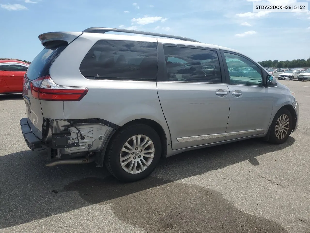 5TDYZ3DCXHS815152 2017 Toyota Sienna Xle