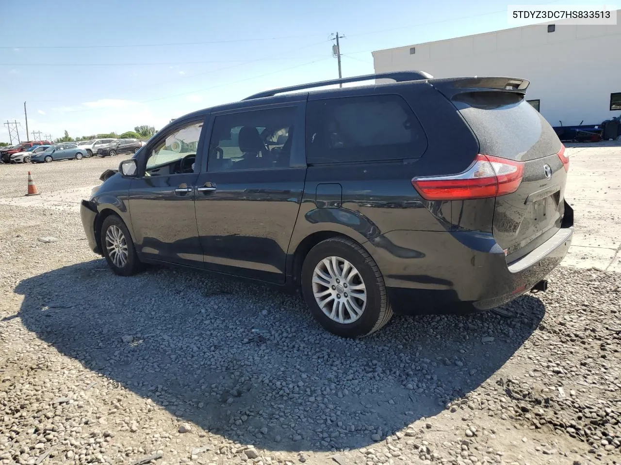 2017 Toyota Sienna Xle VIN: 5TDYZ3DC7HS833513 Lot: 60924164