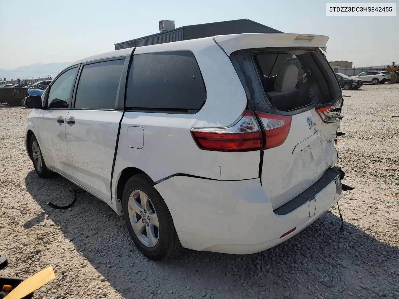 2017 Toyota Sienna VIN: 5TDZZ3DC3HS842455 Lot: 63627254