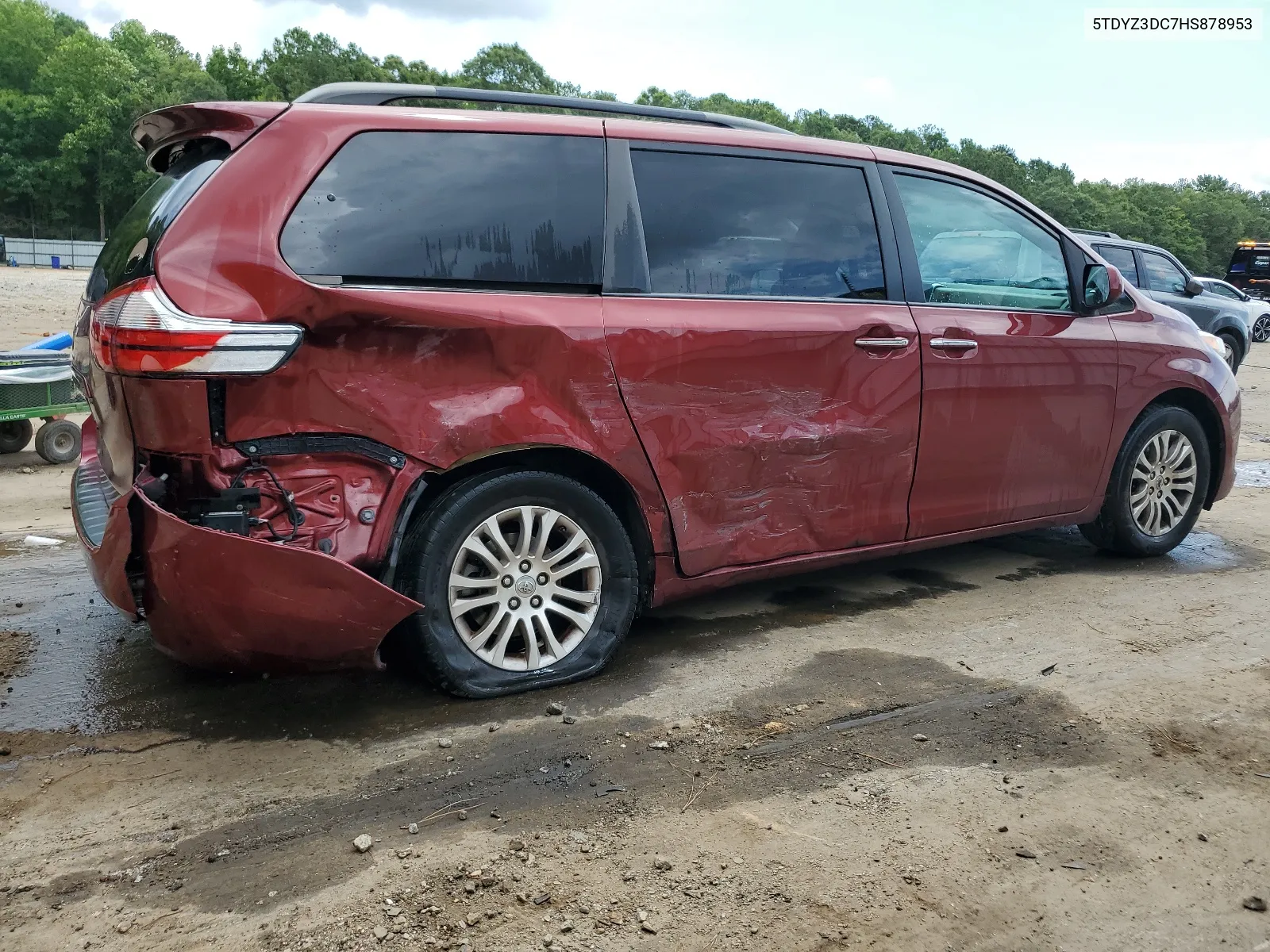 2017 Toyota Sienna Xle VIN: 5TDYZ3DC7HS878953 Lot: 63664044