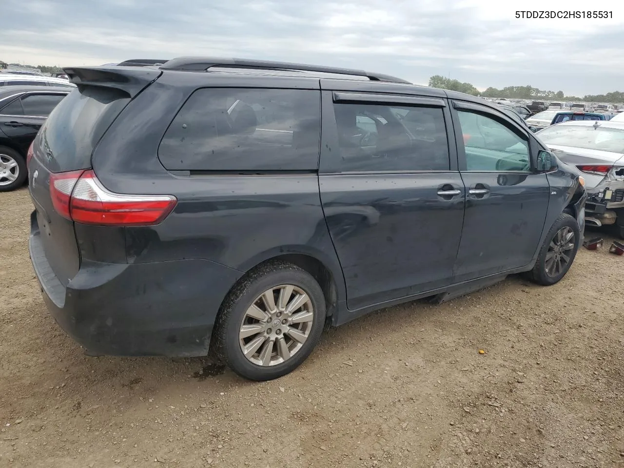 5TDDZ3DC2HS185531 2017 Toyota Sienna Xle