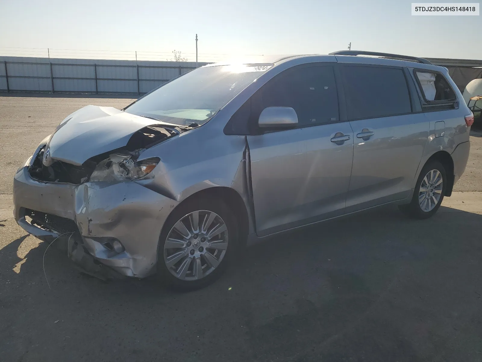 2017 Toyota Sienna Le VIN: 5TDJZ3DC4HS148418 Lot: 64719924