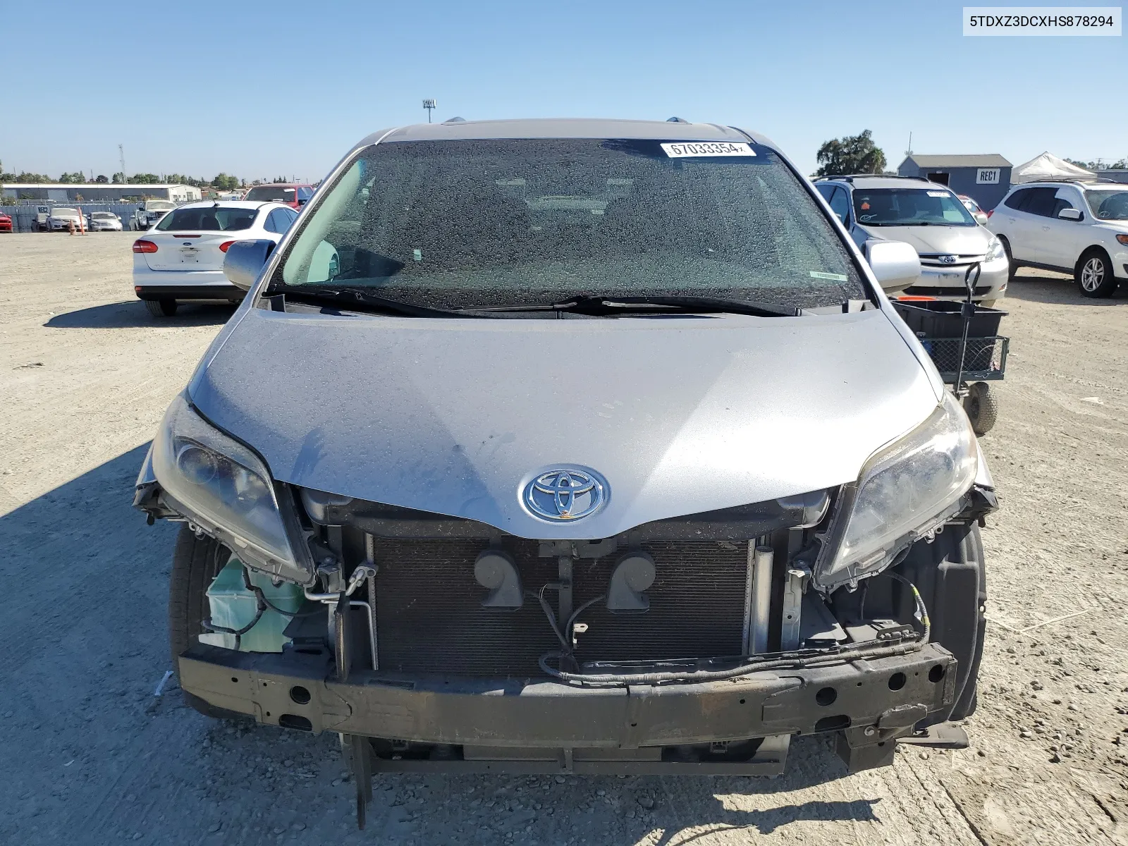 5TDXZ3DCXHS878294 2017 Toyota Sienna Se