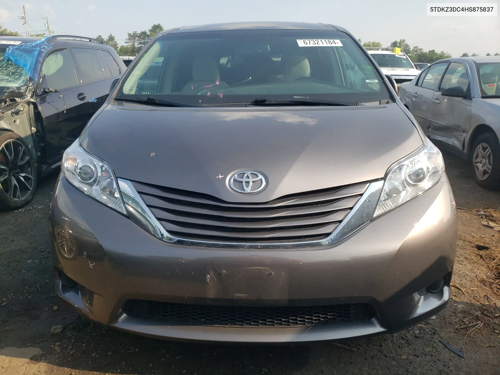 5TDKZ3DC4HS875837 2017 Toyota Sienna Le