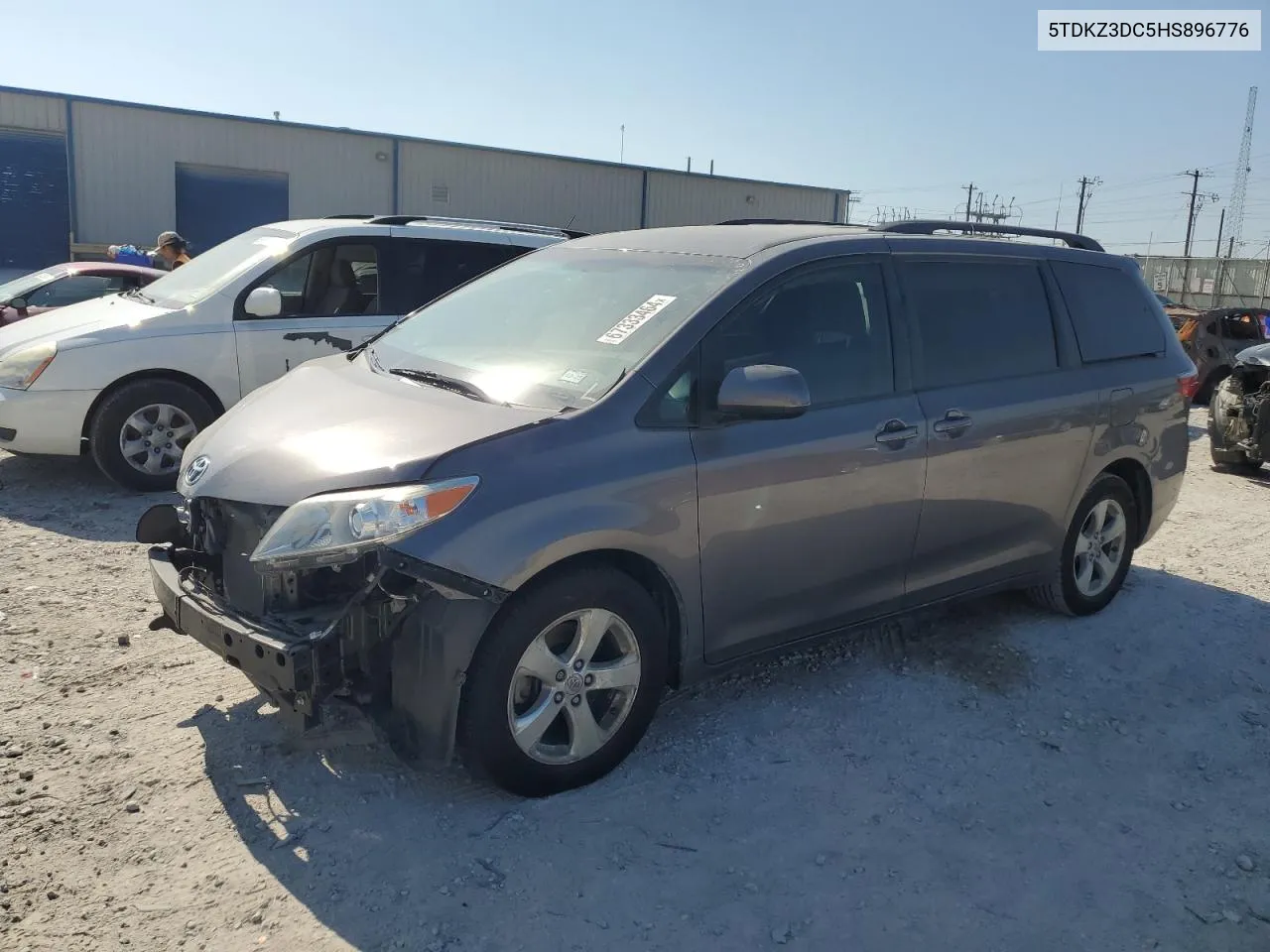 2017 Toyota Sienna Le VIN: 5TDKZ3DC5HS896776 Lot: 67333464