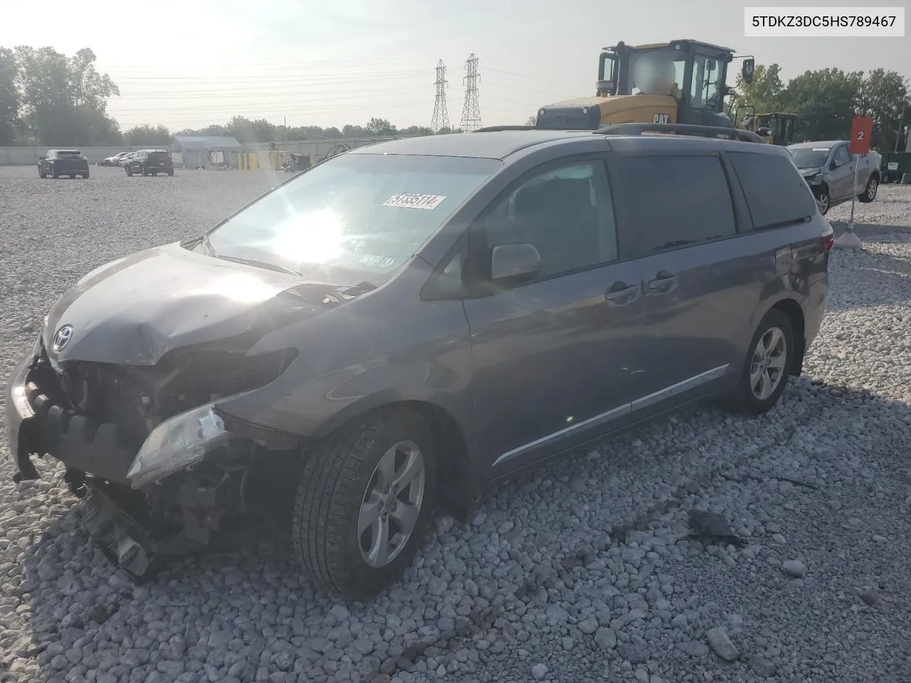 2017 Toyota Sienna Le VIN: 5TDKZ3DC5HS789467 Lot: 67335114