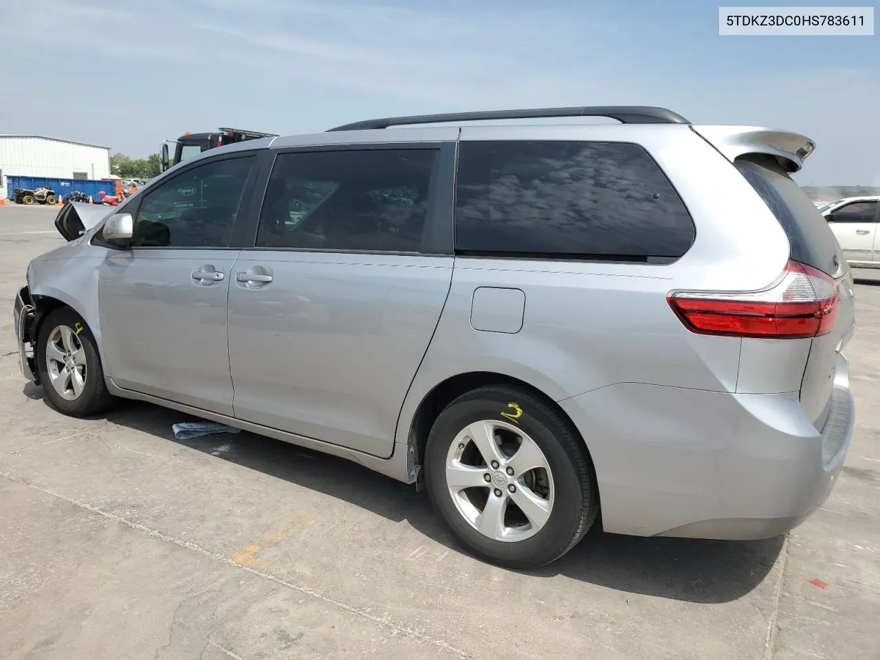 2017 Toyota Sienna Le VIN: 5TDKZ3DC0HS783611 Lot: 68766684