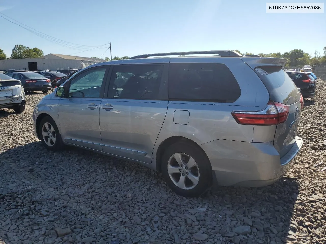 2017 Toyota Sienna Le VIN: 5TDKZ3DC7HS852035 Lot: 70768514