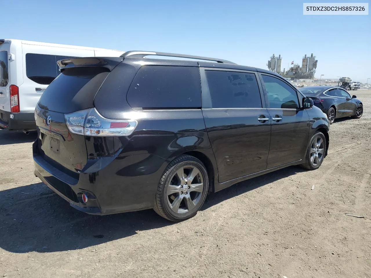 2017 Toyota Sienna Se VIN: 5TDXZ3DC2HS857326 Lot: 71319224