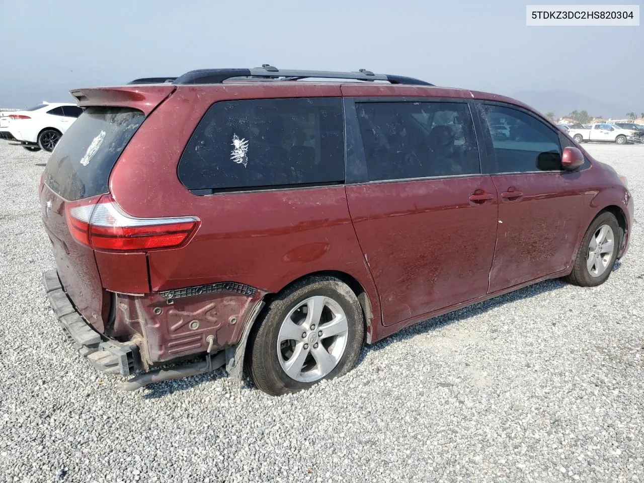 5TDKZ3DC2HS820304 2017 Toyota Sienna Le