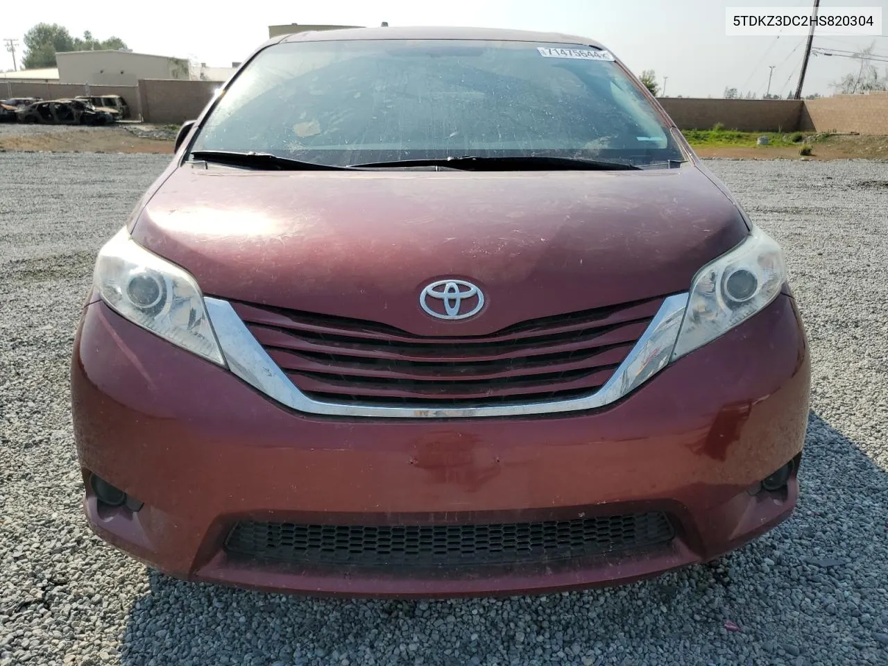 5TDKZ3DC2HS820304 2017 Toyota Sienna Le