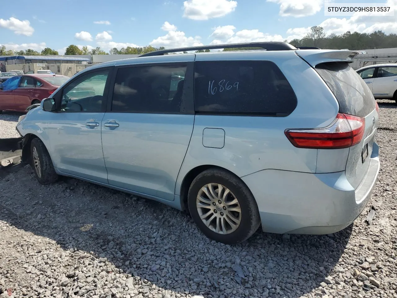 2017 Toyota Sienna Xle VIN: 5TDYZ3DC9HS813537 Lot: 71948994