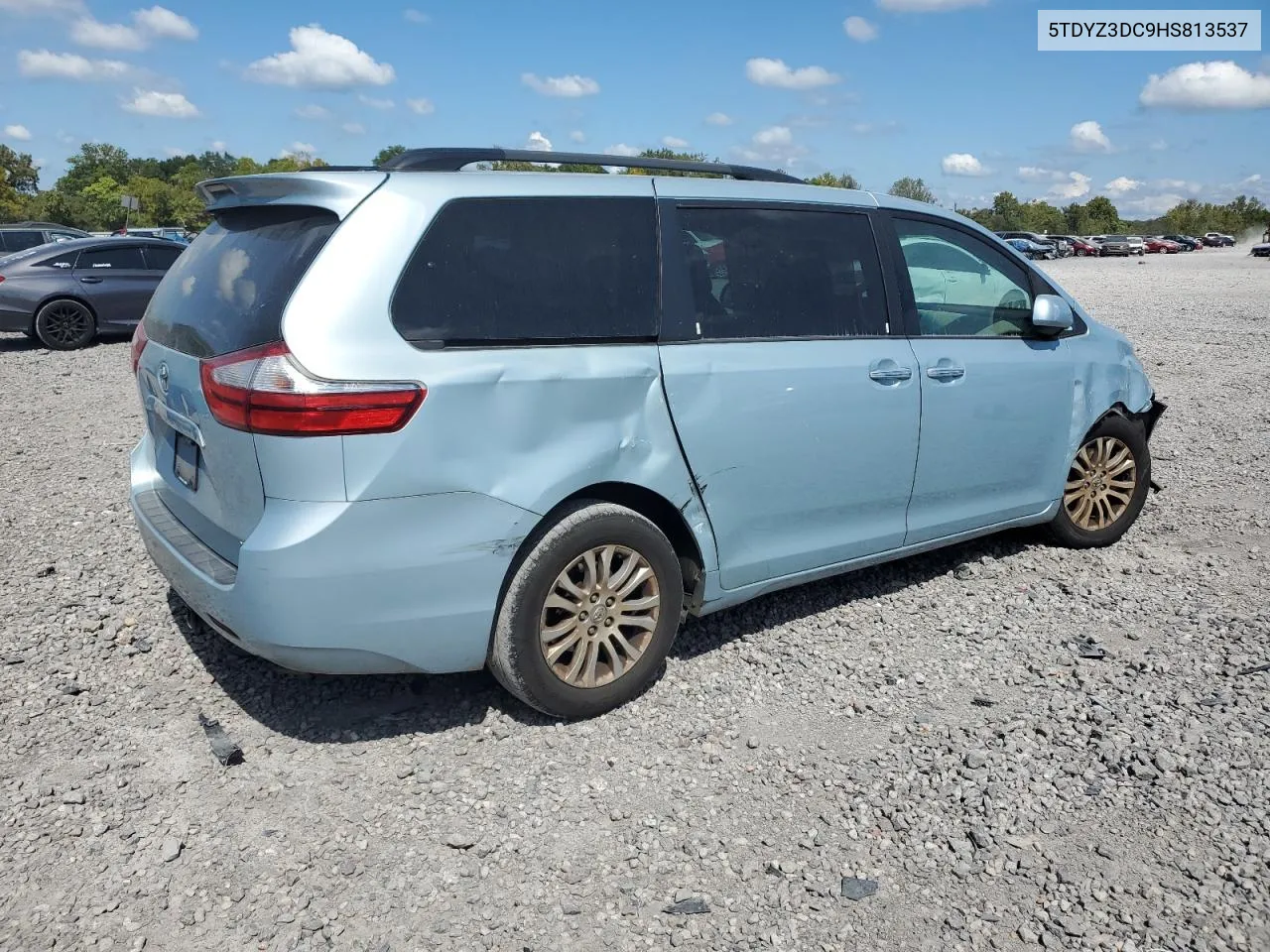 2017 Toyota Sienna Xle VIN: 5TDYZ3DC9HS813537 Lot: 71948994