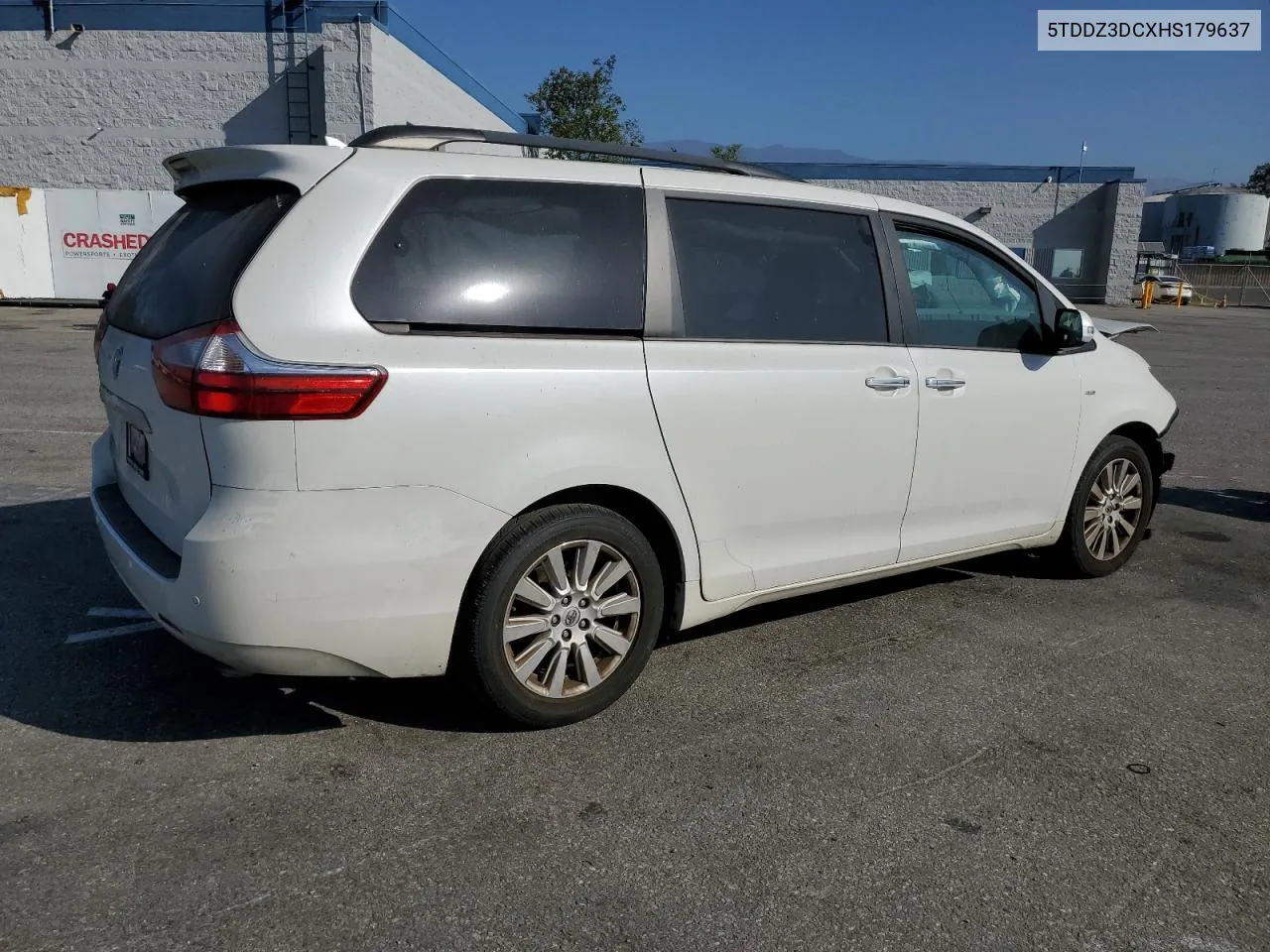 2017 Toyota Sienna Xle VIN: 5TDDZ3DCXHS179637 Lot: 72189414