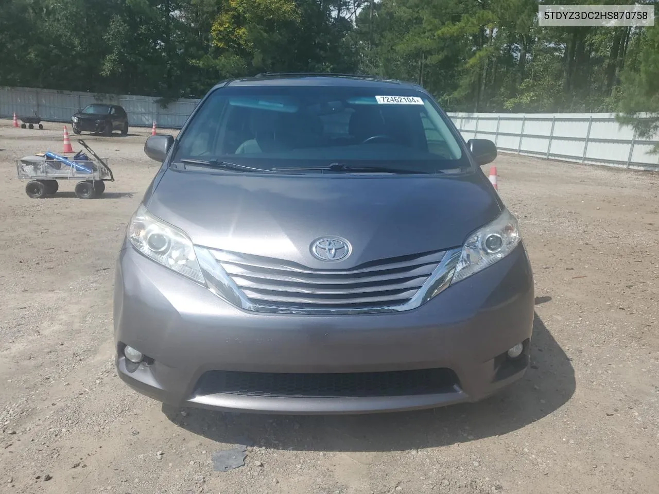 5TDYZ3DC2HS870758 2017 Toyota Sienna Xle