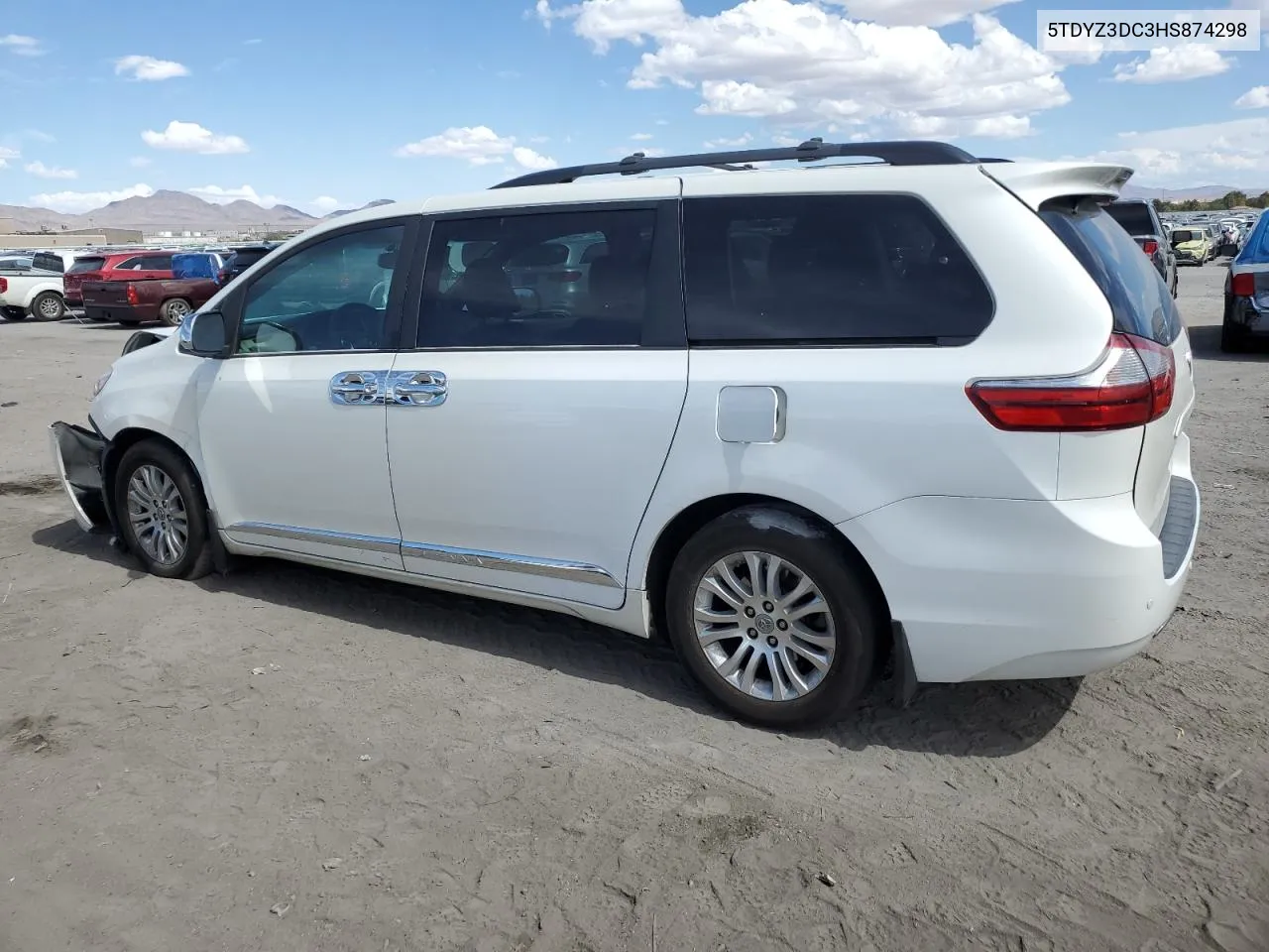 2017 Toyota Sienna Xle VIN: 5TDYZ3DC3HS874298 Lot: 72651614