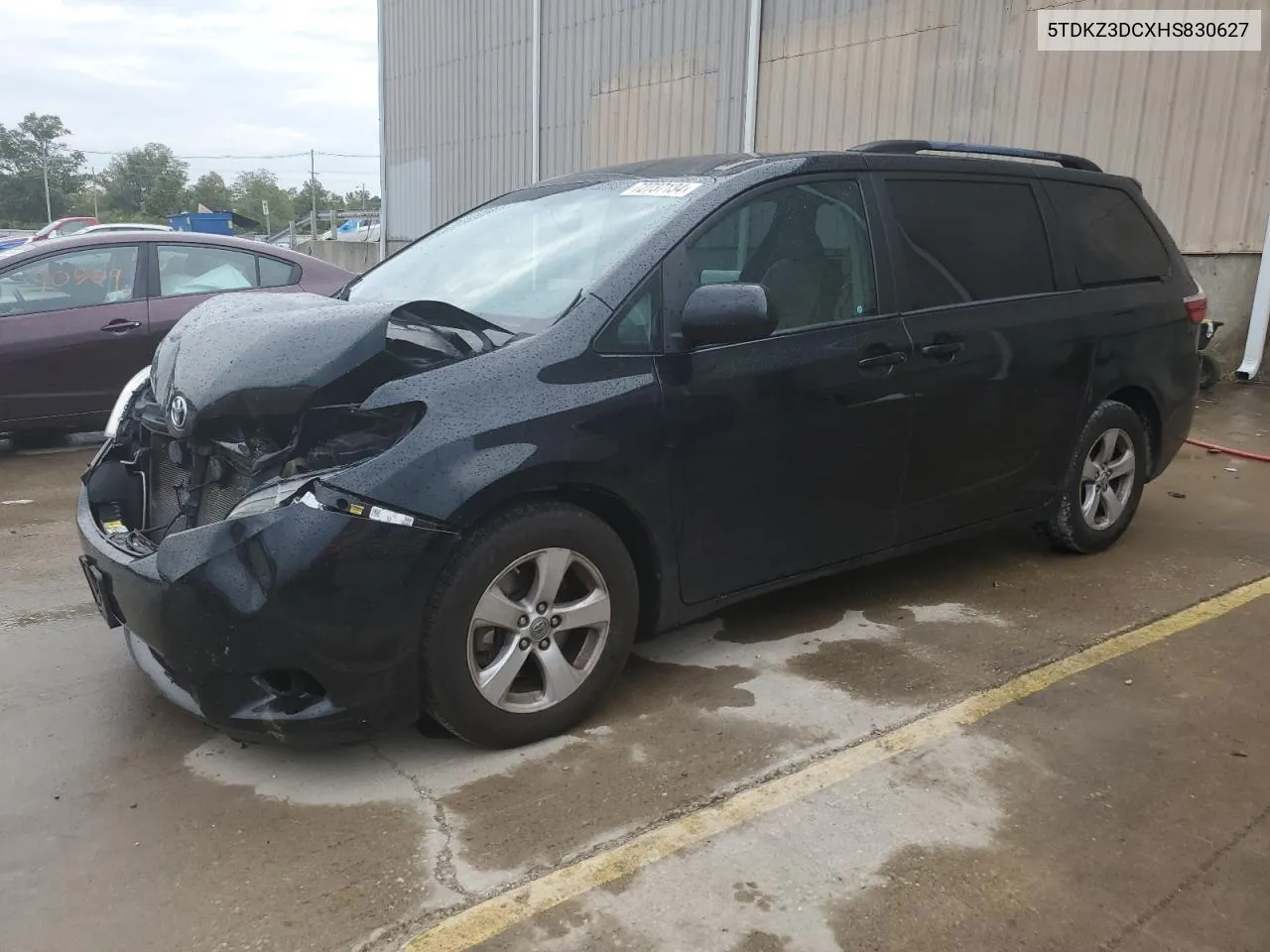 5TDKZ3DCXHS830627 2017 Toyota Sienna Le