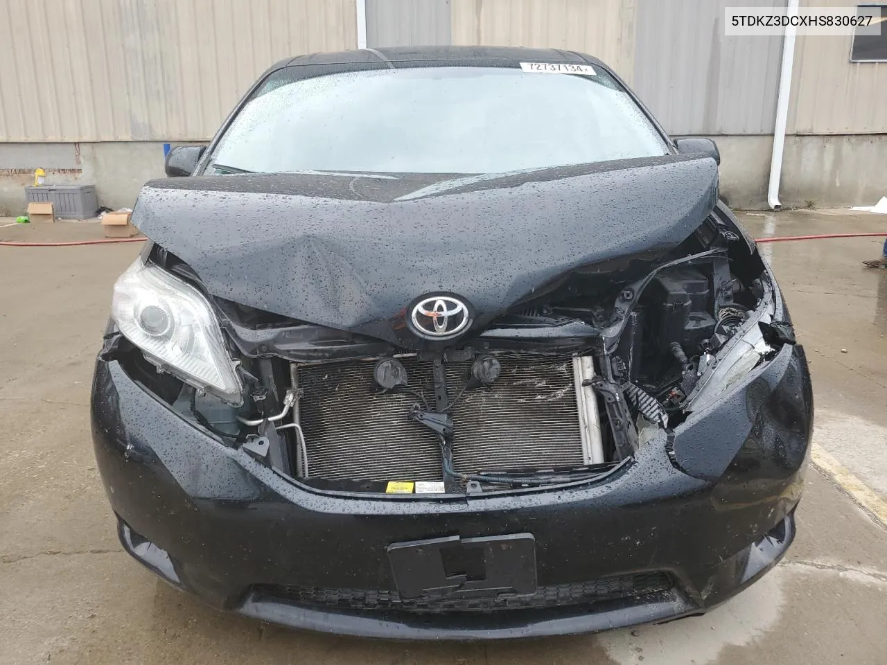 5TDKZ3DCXHS830627 2017 Toyota Sienna Le