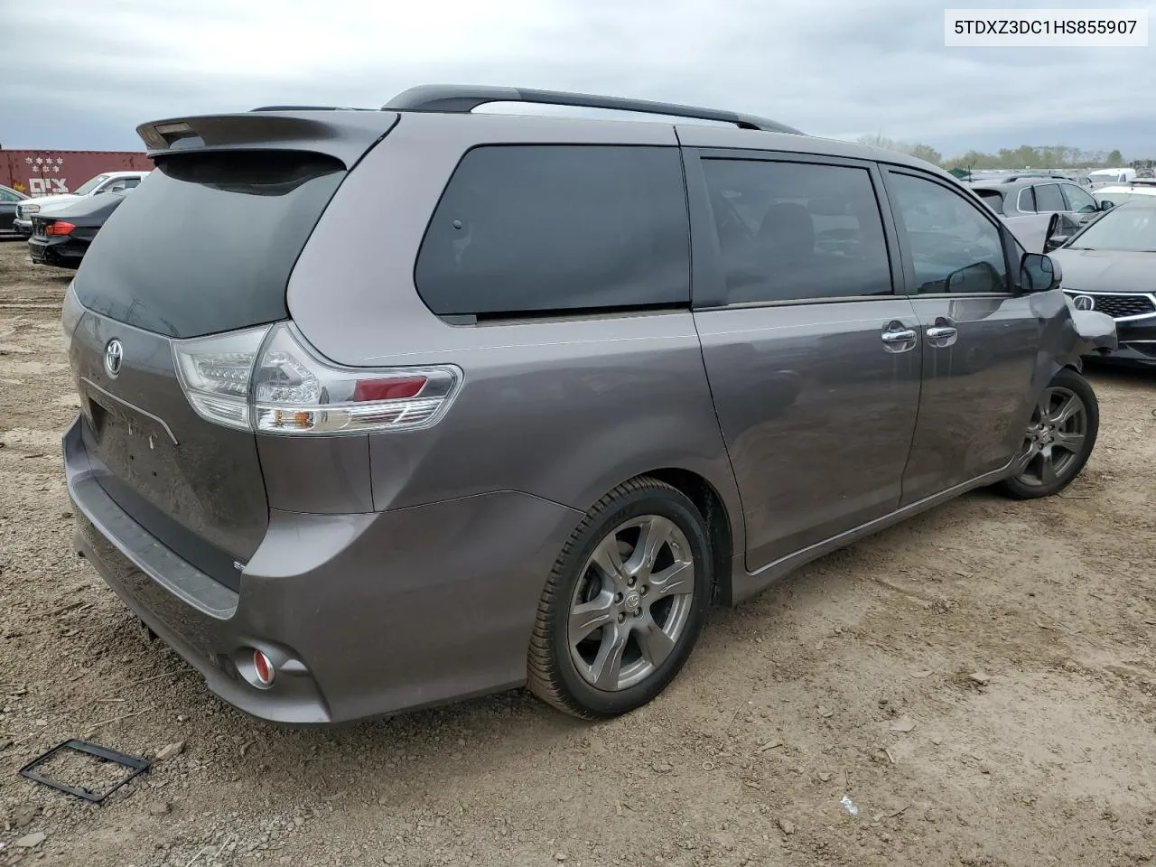 5TDXZ3DC1HS855907 2017 Toyota Sienna Se