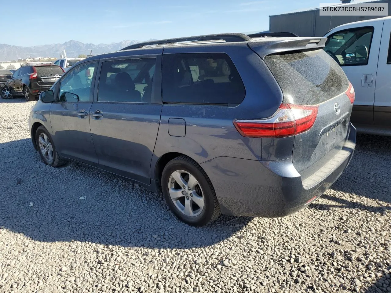 2017 Toyota Sienna Le VIN: 5TDKZ3DC8HS789687 Lot: 73542264