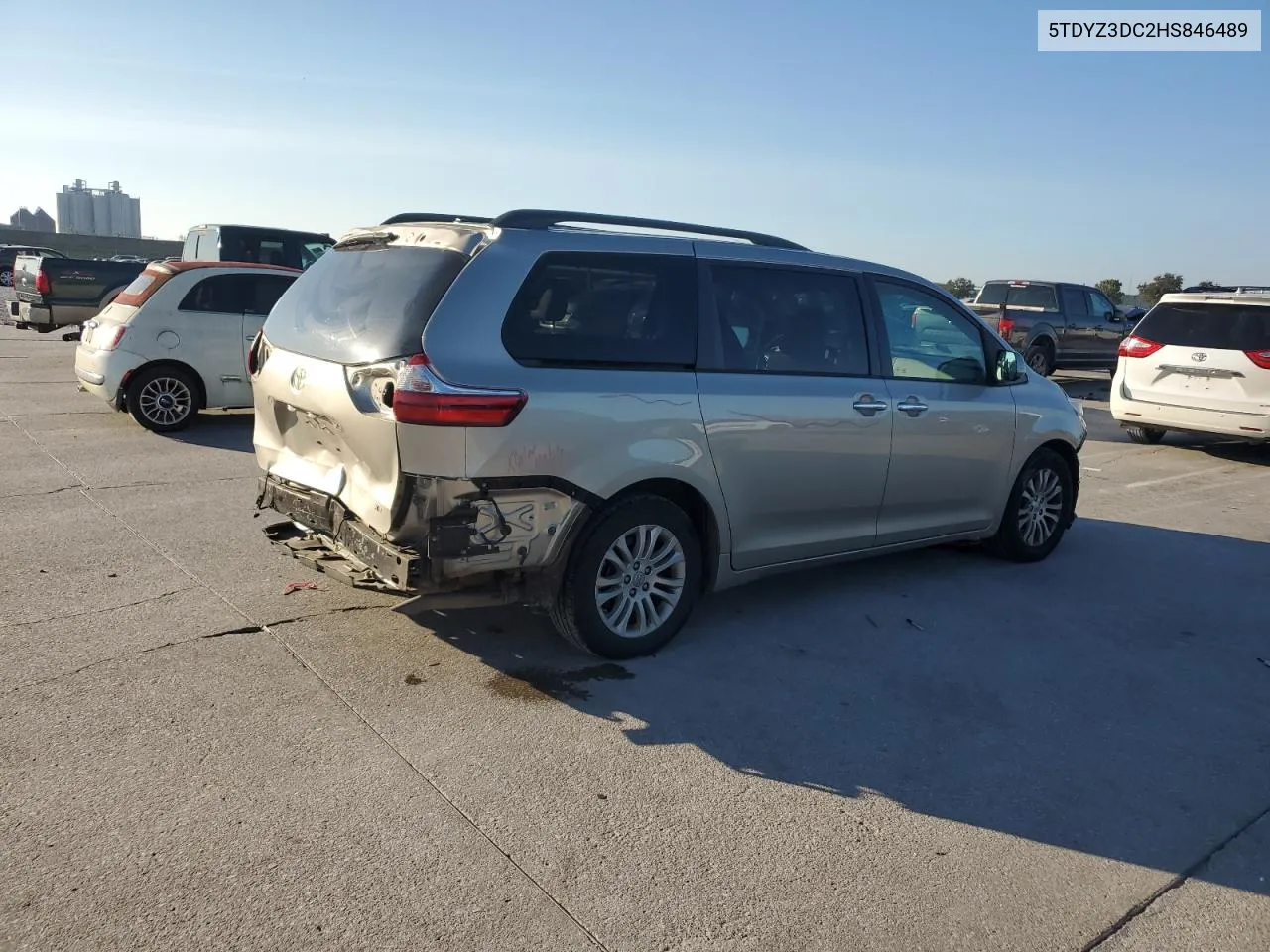 2017 Toyota Sienna Xle VIN: 5TDYZ3DC2HS846489 Lot: 73914874