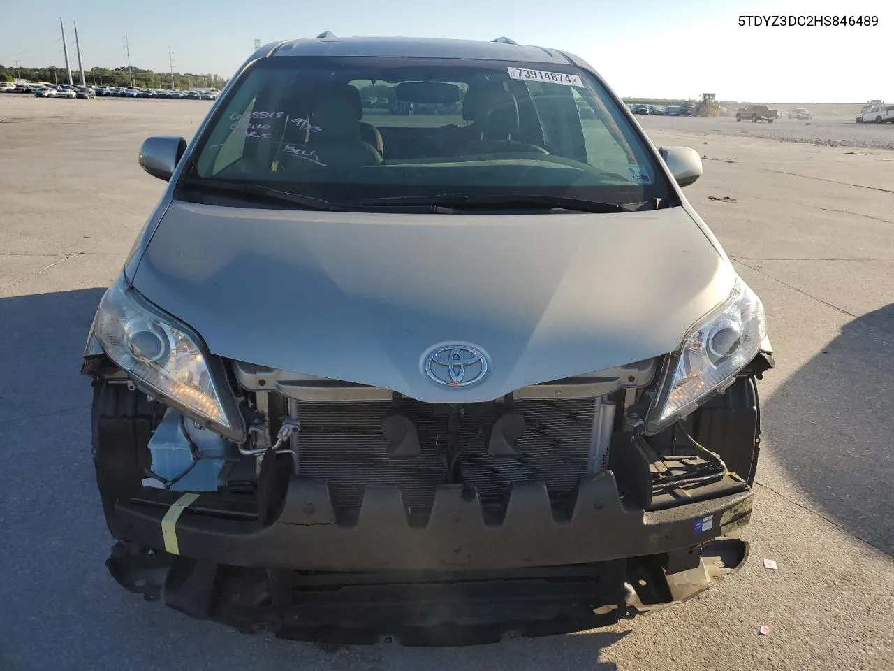 5TDYZ3DC2HS846489 2017 Toyota Sienna Xle