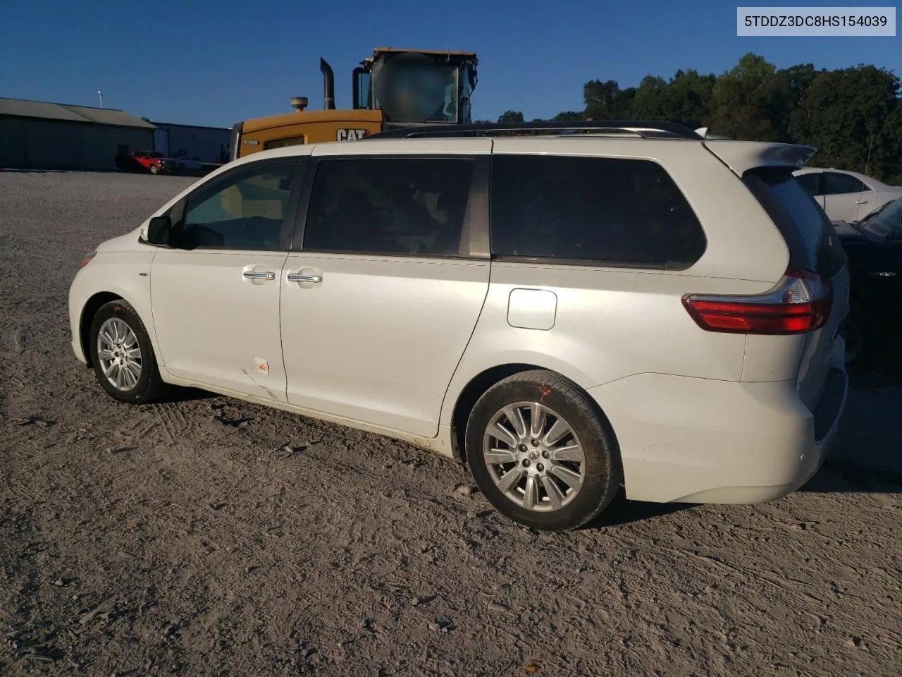 2017 Toyota Sienna Xle VIN: 5TDDZ3DC8HS154039 Lot: 74707954