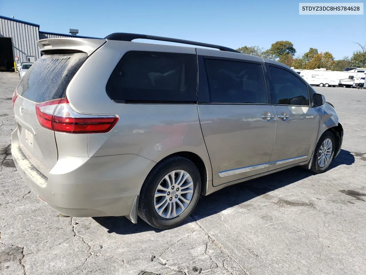 2017 Toyota Sienna Xle VIN: 5TDYZ3DC8HS784628 Lot: 76380824