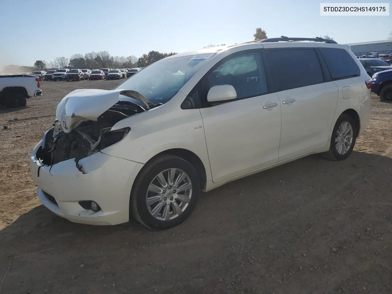 2017 Toyota Sienna Xle VIN: 5TDDZ3DC2HS149175 Lot: 76665204