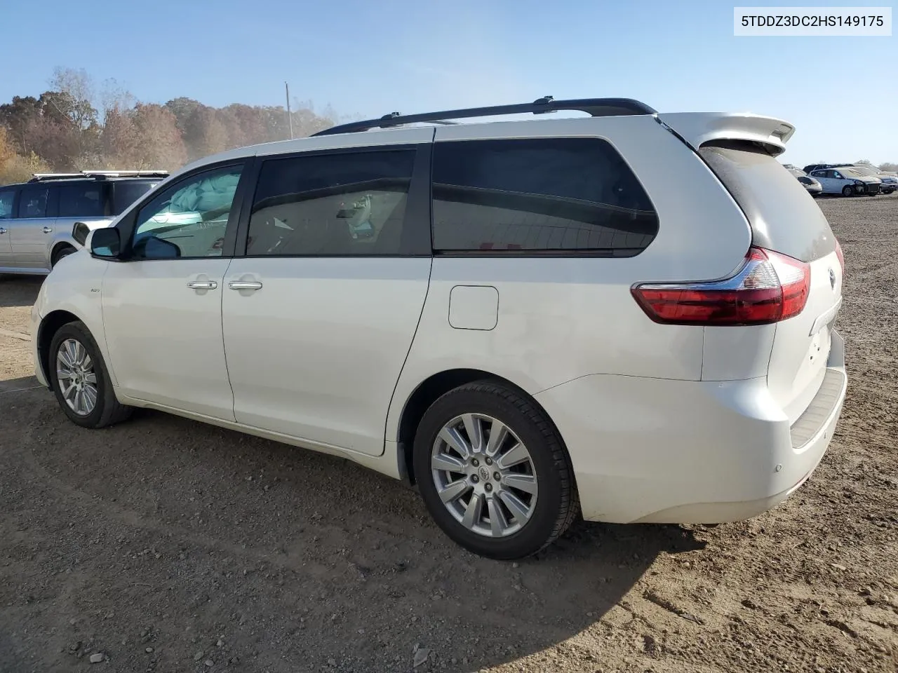 2017 Toyota Sienna Xle VIN: 5TDDZ3DC2HS149175 Lot: 76665204