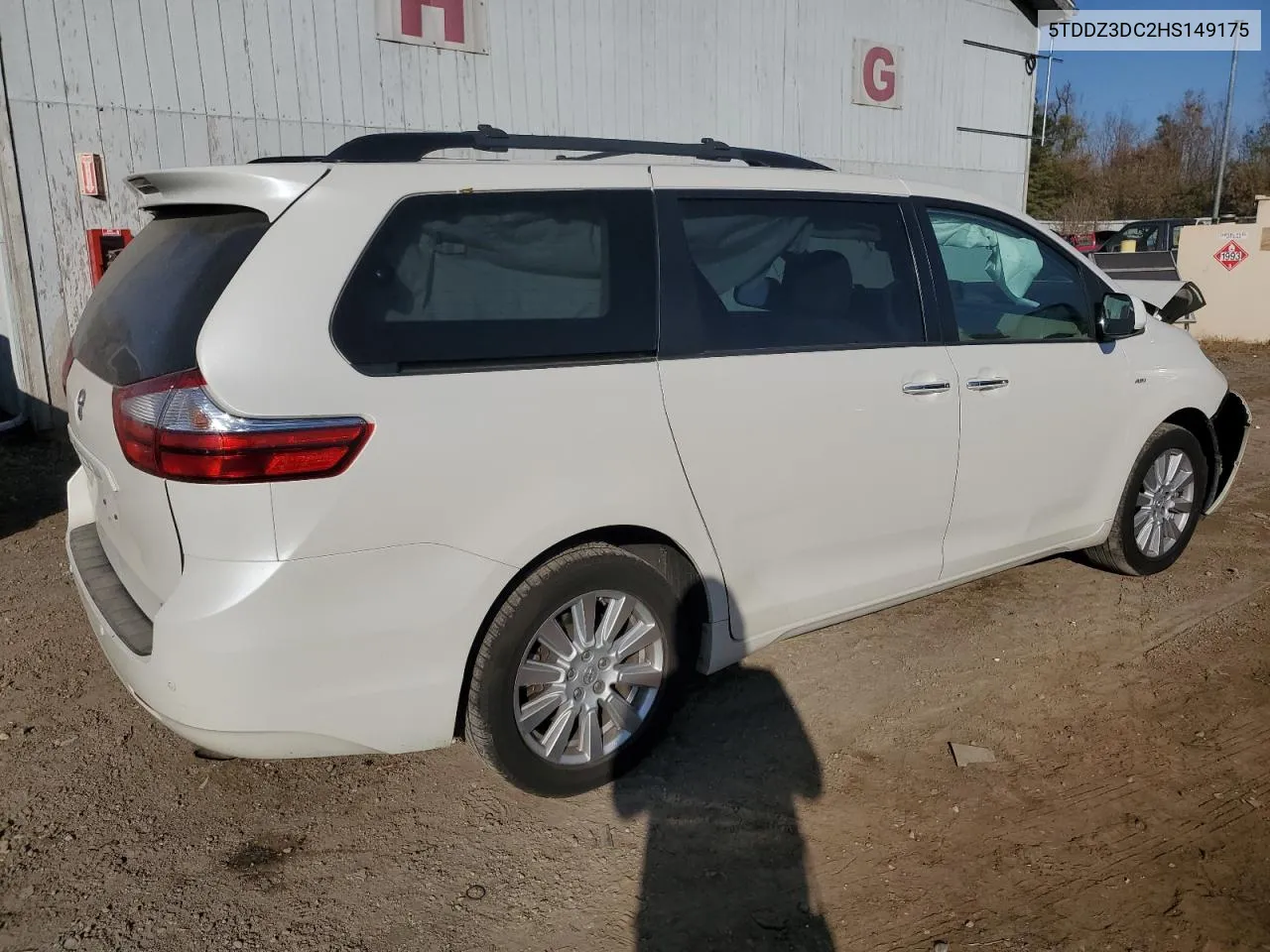 2017 Toyota Sienna Xle VIN: 5TDDZ3DC2HS149175 Lot: 76665204