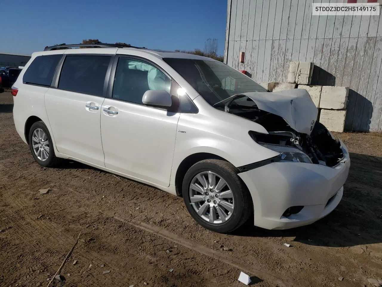 2017 Toyota Sienna Xle VIN: 5TDDZ3DC2HS149175 Lot: 76665204