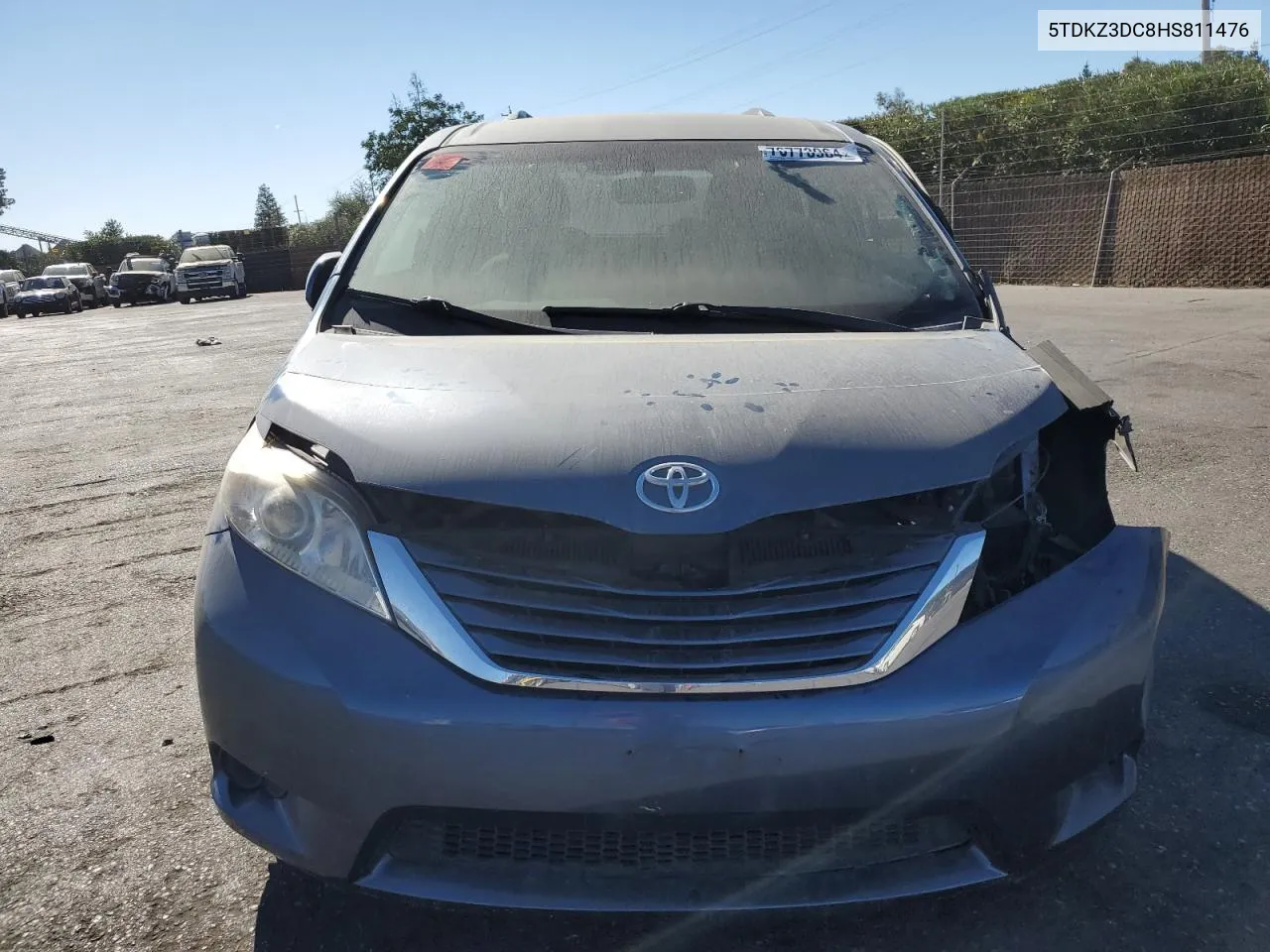 5TDKZ3DC8HS811476 2017 Toyota Sienna Le